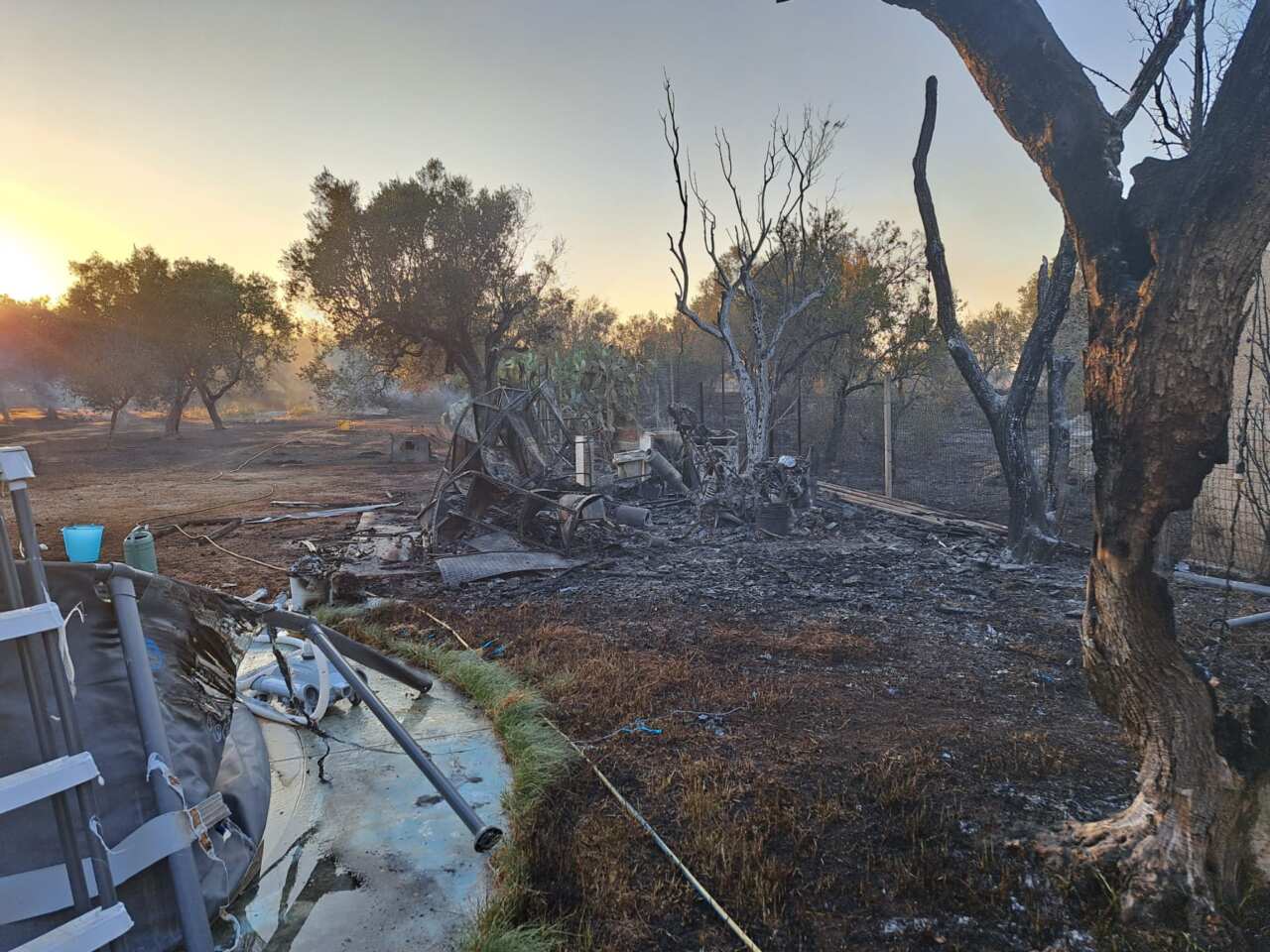 Incendi a Nardò, prevenzione e comportamenti responsabili: l’appello della polizia locale – FOTO