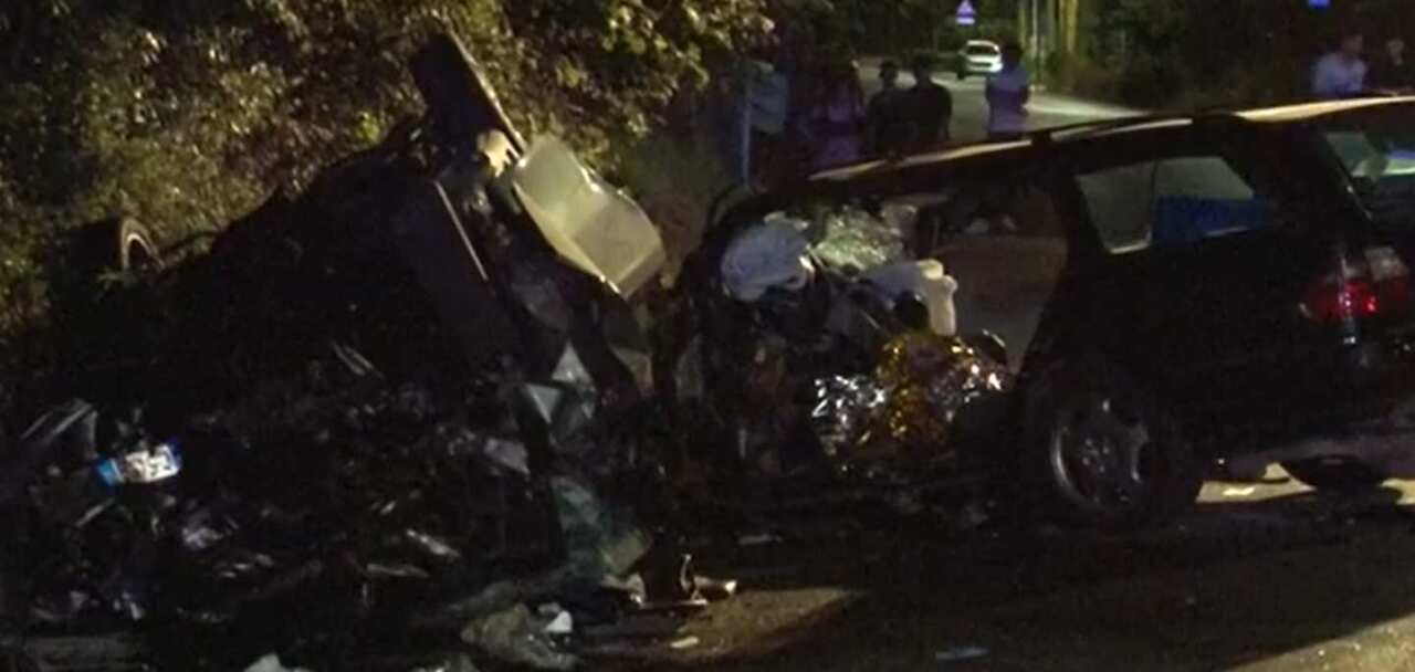 Galleria foto 'Frosinone, tragico incidente sulla Casilina: quattro morti nello scontro tra due auto' - foto 1