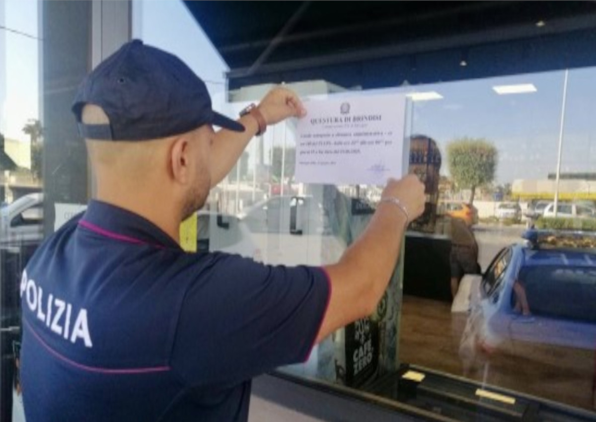Mesagne, un locale chiuso per 15 giorni: all’interno continue liti, aggressioni e risse Mesagne, un locale chiuso per 15 giorni: all’interno continue liti, aggressioni e risse