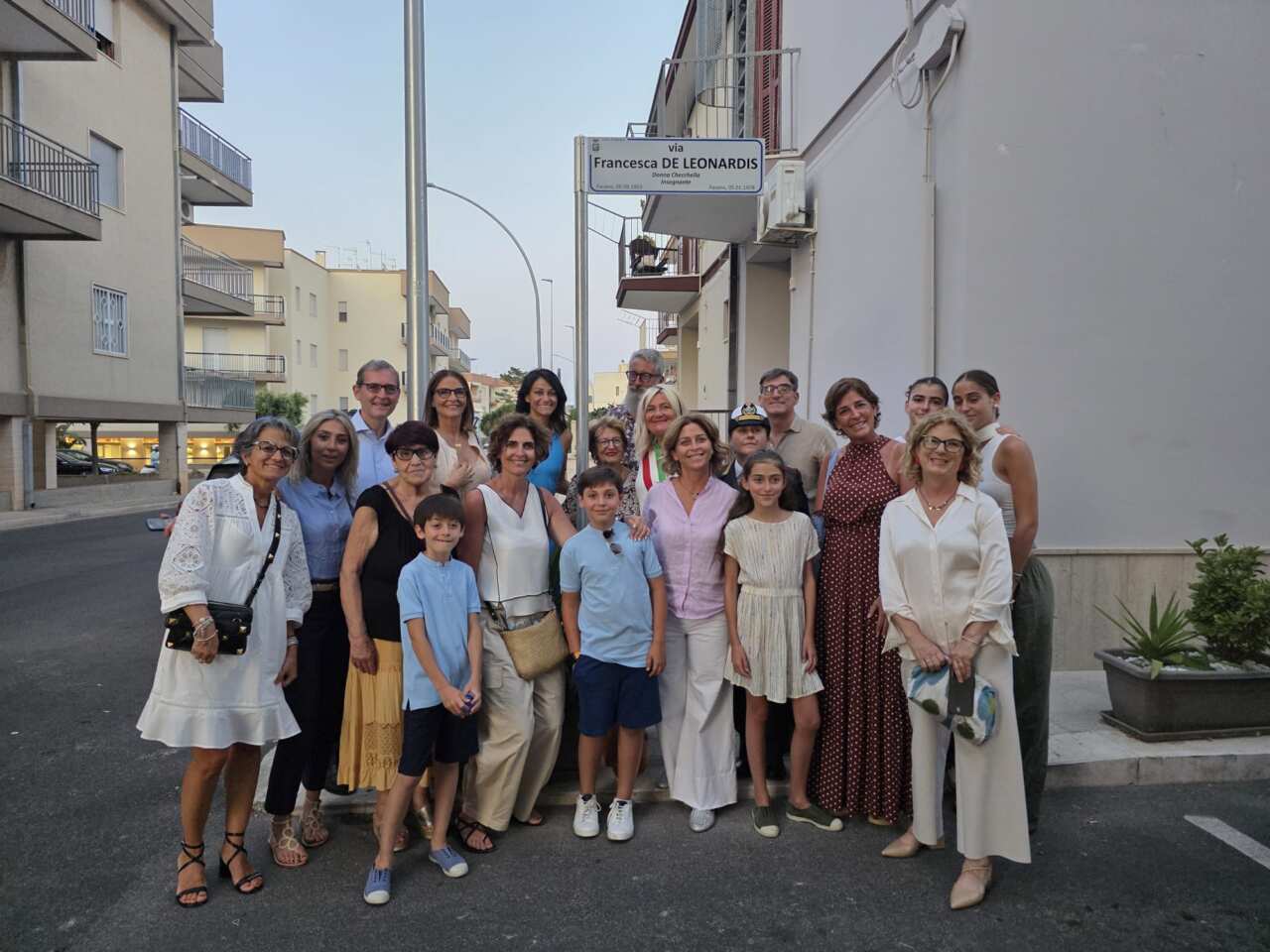 Fasano celebra la sua identità, intitolate sei strade a illustri protagonisti della comunità