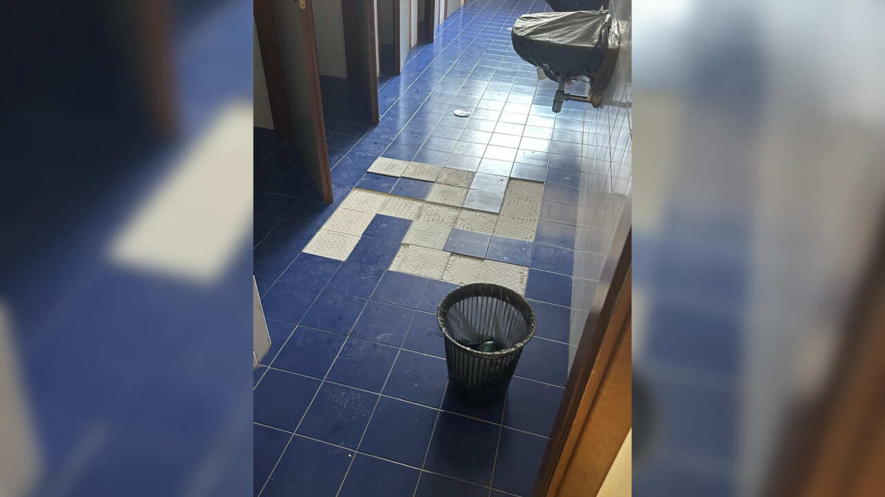 Triggiano, orrore in una scuola: studenti staccano le mattonelle in bagno e tracciano una svastica