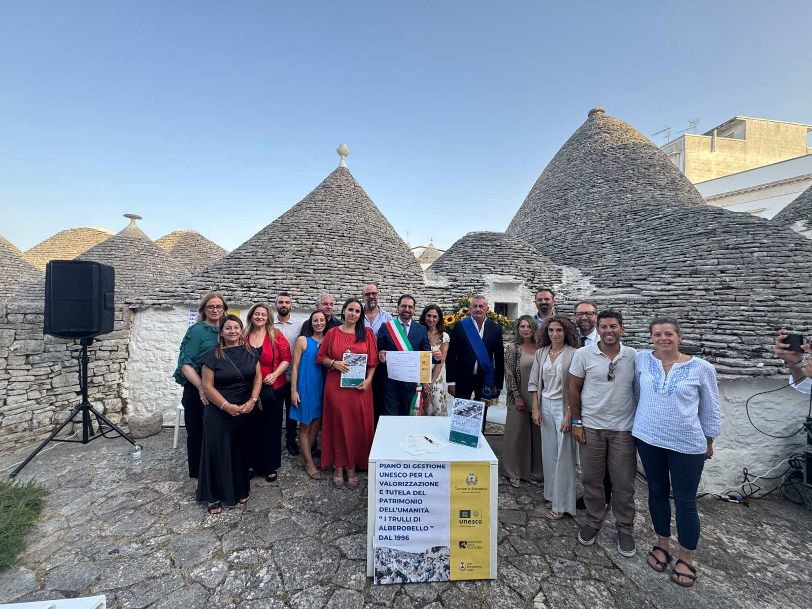 Alberobello, sottoscritto il Protocollo d’Intesa per la gestione del Sito UNESCO dei Trulli Alberobello, sottoscritto il Protocollo d’Intesa per la gestione del Sito UNESCO dei Trulli