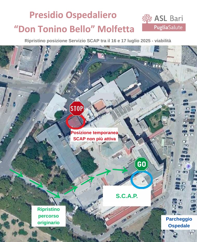Galleria foto 'Ospedale di Molfetta, il pronto soccorso e il servizio di Cap torneranno nella sede originaria – FOTO' - foto 5
