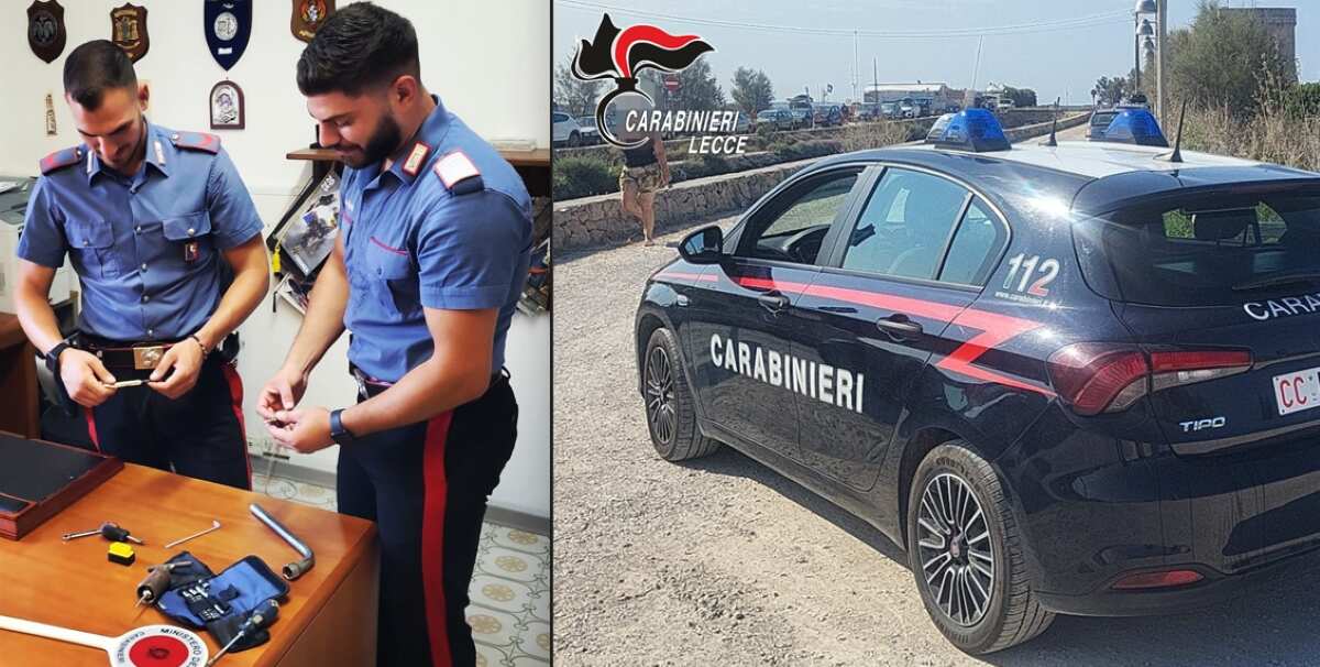 Galleria foto 'Furto d’auto sventato a Porto Cesareo: 23enne di Oria arrestato dopo un breve inseguimento a piedi' - foto 1