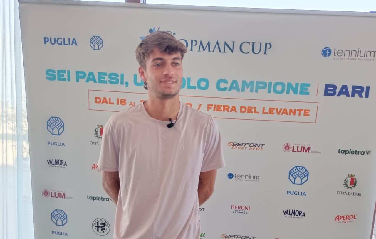 Galleria foto 'Bari, Cobolli si confessa alla Hopman Cup: «Sogno la Coppa Davis. Sinner? Il faro»' - foto 1
