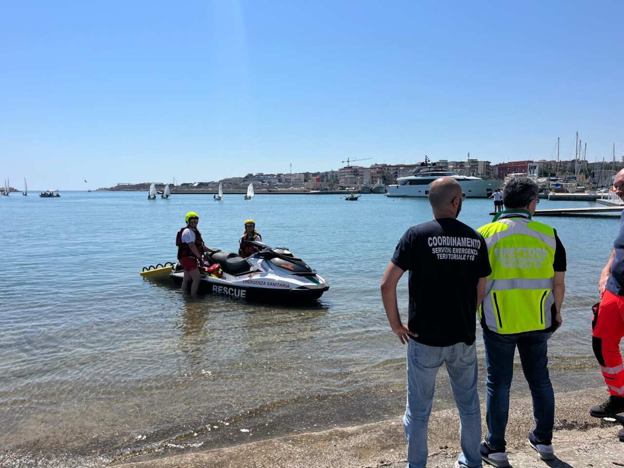 Via al servizio 118 con idromoto nella Bat: attivo a Barletta, Bisceglie, Margherita di Savoia e Trani Via al servizio 118 con idromoto nella Bat: attivo a Barletta, Bisceglie, Margherita di Savoia e Trani