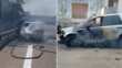 Auto in fiamme a Fasano e Cellino San Marco, doppio intervento dei vigili del fuoco – FOTO