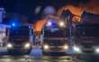 Incendio in un’azienda di trattamento rifiuti a Fasano: vigili del fuoco al lavoro per tutta la notte