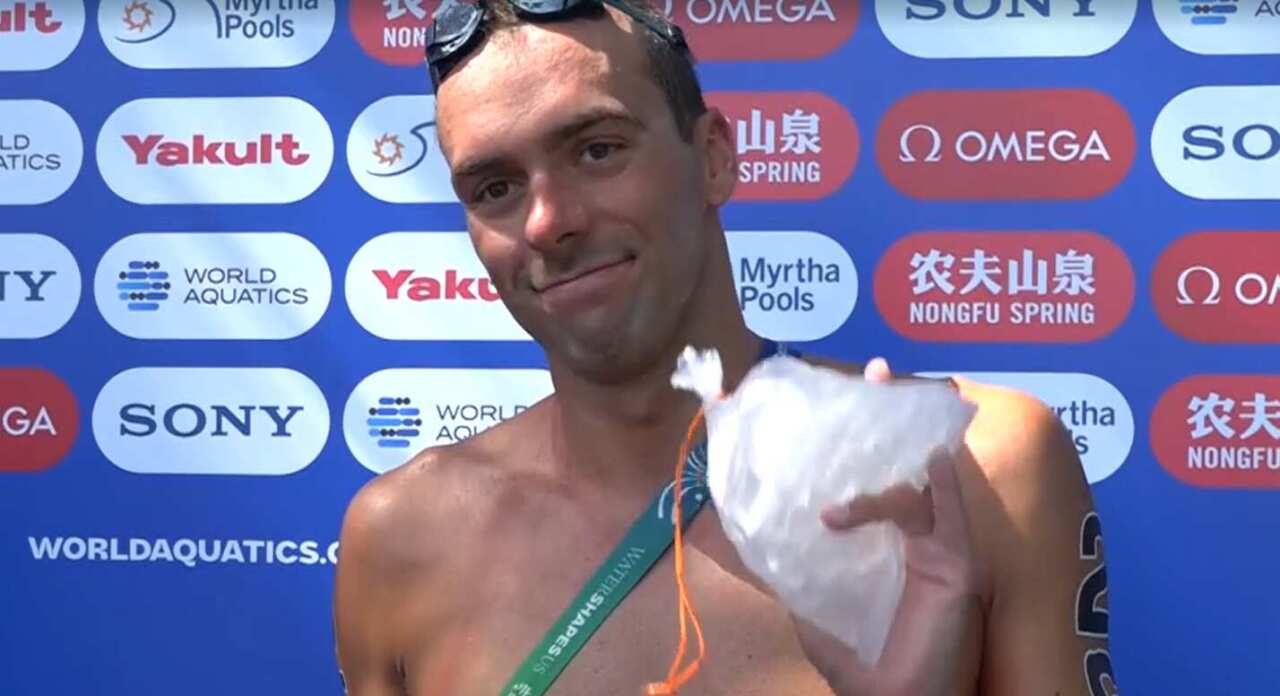 Galleria foto 'Nuoto, Paltrinieri d’argento nella 10 km: prima medaglia per l’Italia ai Mondiali di Singapore' - foto 3
