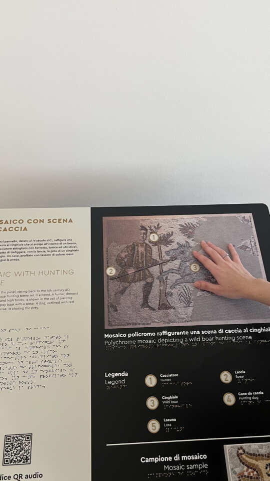 Galleria foto 'Taranto, il MArTa sempre più inclusivo: ecco i percorsi tattile, 3D e olfattivo per un’esperienza multisensoriale – FOTO' - foto 1