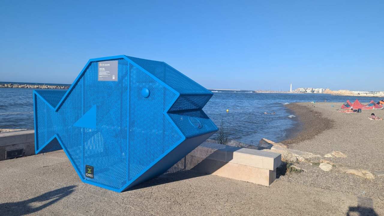Galleria foto 'Un “pesce mangia-plastica” arriva sul waterfront di San Girolamo: «Simbolo per i “Fondali Liberi” a Bari» – FOTO' - foto 3