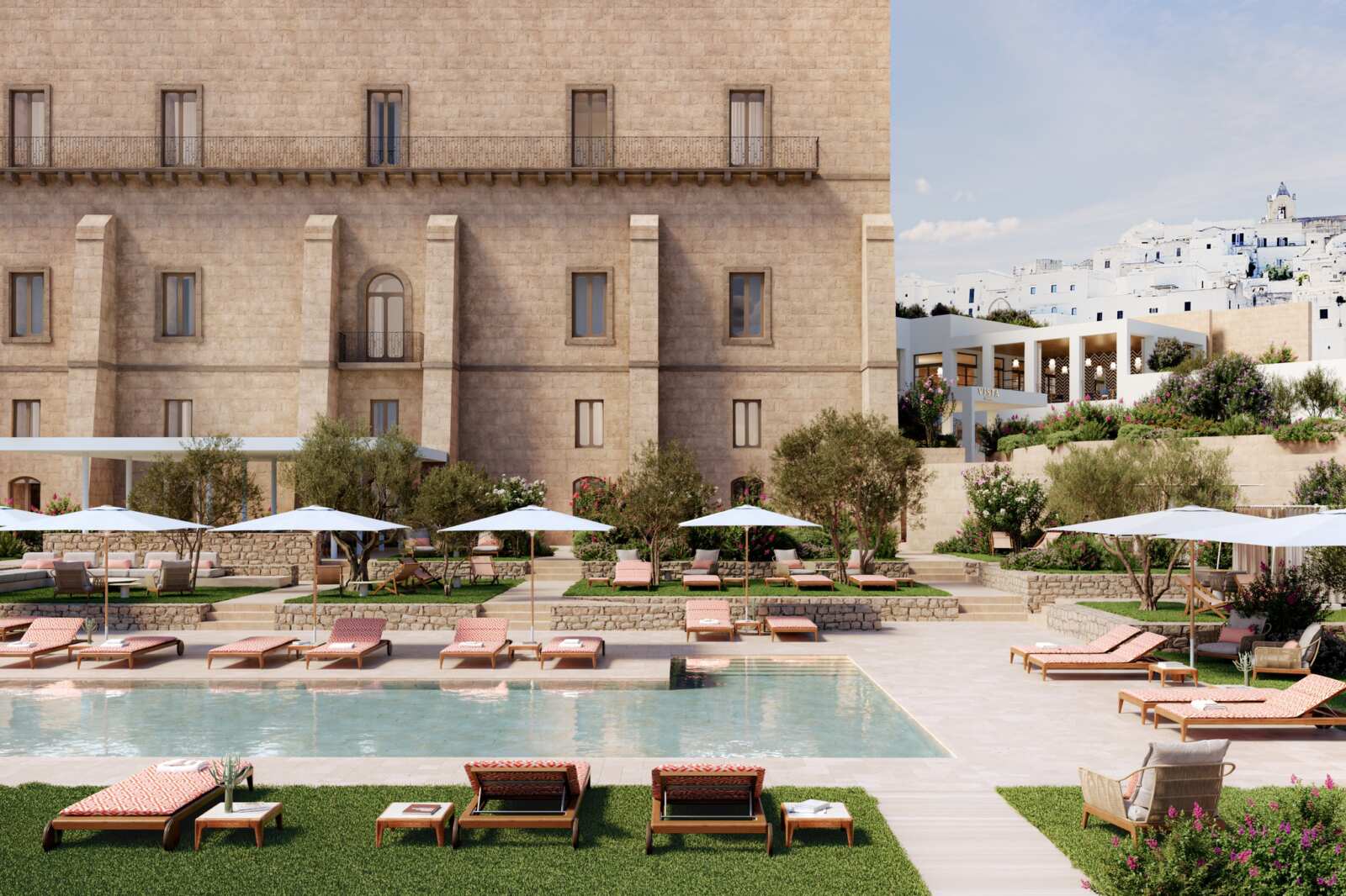 Galleria foto 'Dall’ex Manifattura Tabacchi ad un nuovo gioiello dell’ospitalità di lusso: “Vista Ostuni” riapre dopo 2 anni' - foto 1