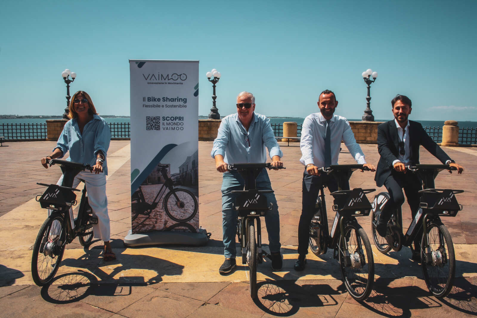 Galleria foto 'A Taranto arriva il bike sharing elettrico: 180 e-bike in 40 stazioni per una mobilità più sostenibile' - foto 1