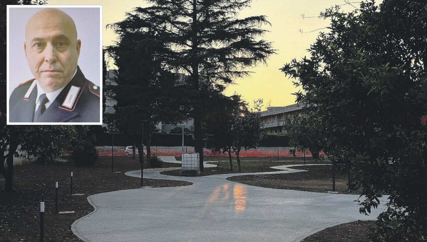 Galleria foto 'Carabiniere ucciso in Puglia, a Francavilla Fontana un parco o una scuola per Legrottaglie' - foto 1