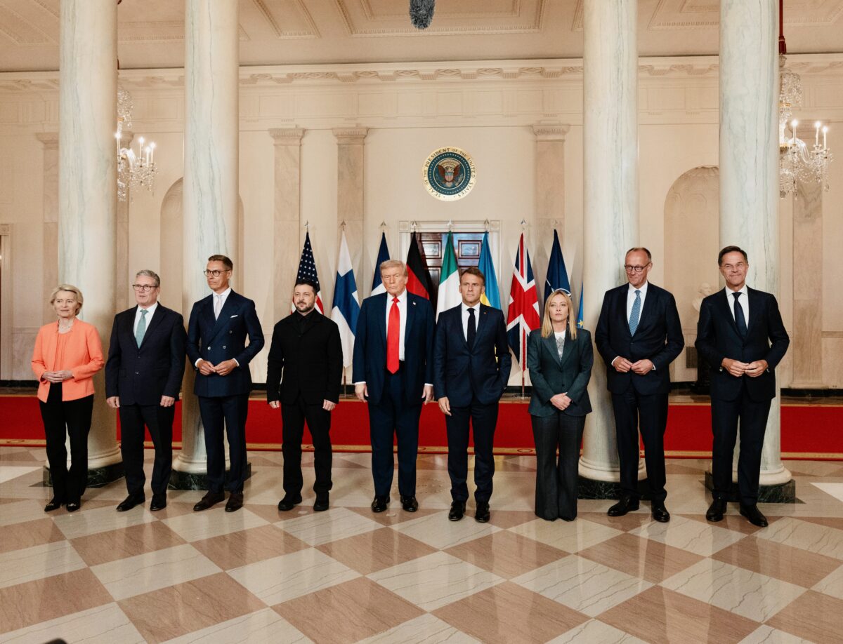 Galleria foto 'Vertice a Washington: Trump spinge per incontro tra Putin e Zelensky, Ue compatta con Kiev' - foto 1