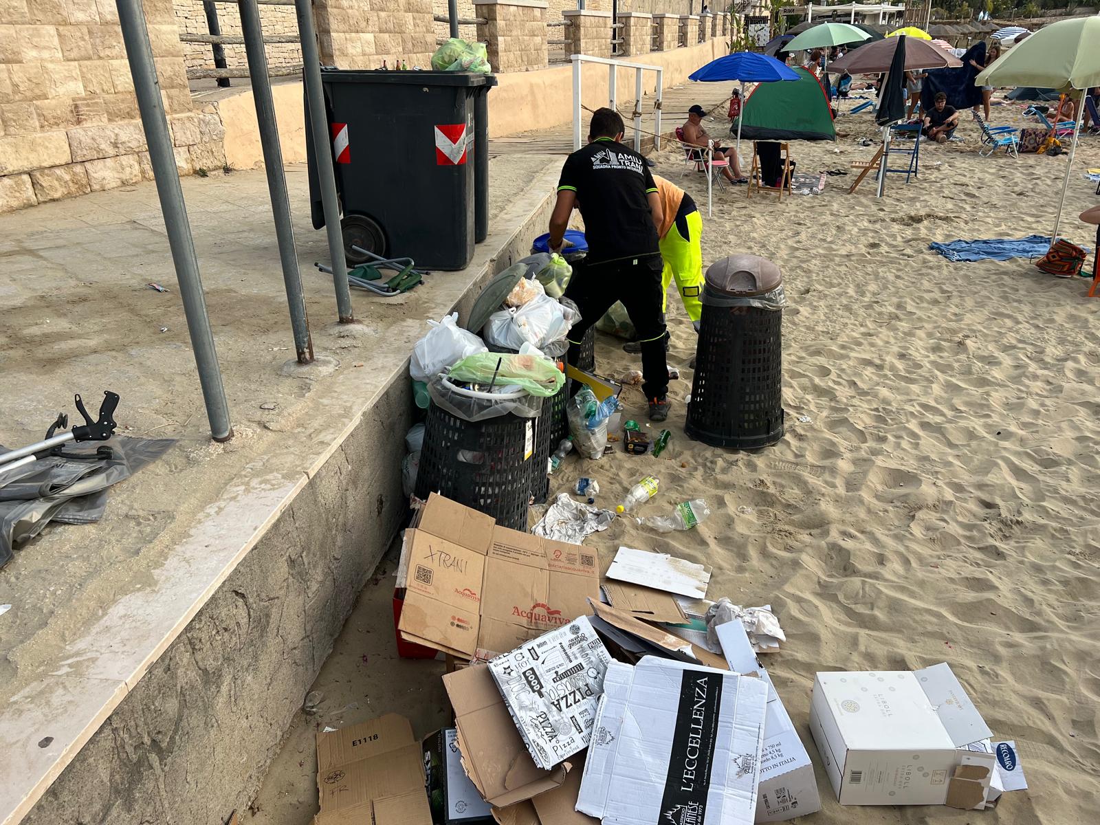 Trani, spiagge sotto controllo: l’amministrazione intensifica pulizia e vigilanza – VIDEO