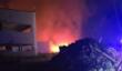 In fiamme balle di rifiuti sotto sequestro alle porte di Cerignola, la denuncia: «È emergenza ambientale»