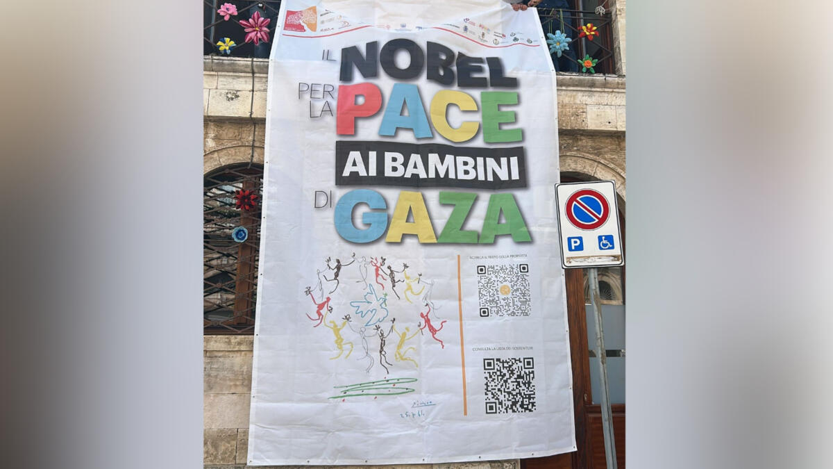 Galleria foto 'Il Nobel per la Pace ai bimbi di Gaza, anche Conversano sostiene l’iniziativa de L’Isola che non c’è' - foto 1
