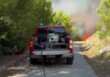 Incendio vicino a un campeggio a Peschici, il sindaco: «I turisti non sono mai stati in pericolo»