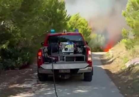 incendio peschici