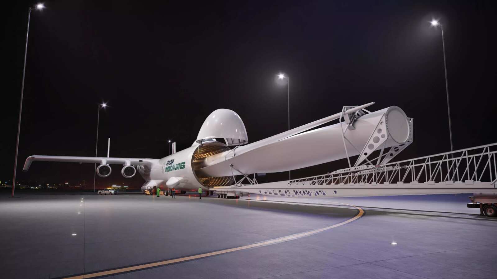 Sarà costruito a Grottaglie l’aereo più grande del mondo: ecco WindRunner Sarà costruito a Grottaglie l’aereo più grande del mondo: ecco WindRunner