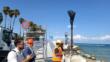 Il lungomare di Bari si rifà il look: il restauro degli storici candelabri è partito da Pane e Pomodoro – FOTO