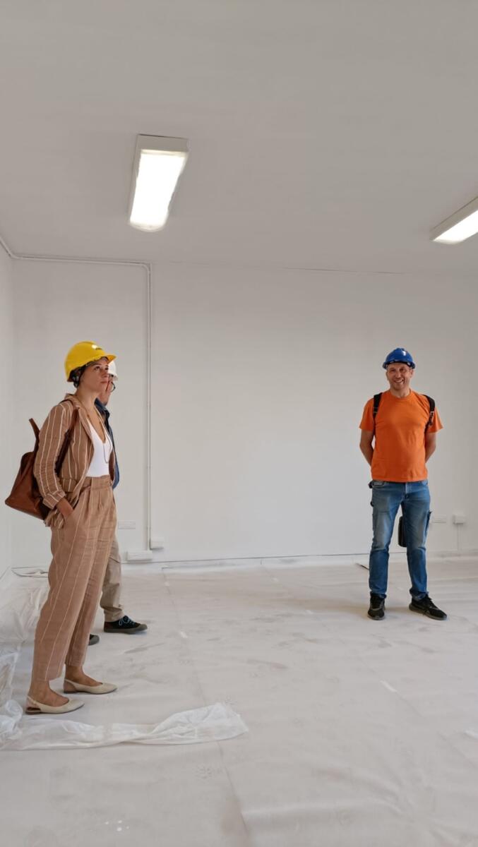 Bari, lavori all’istituto “Marconi-Hack”: sopralluogo del sindaco Leccese in via Re David