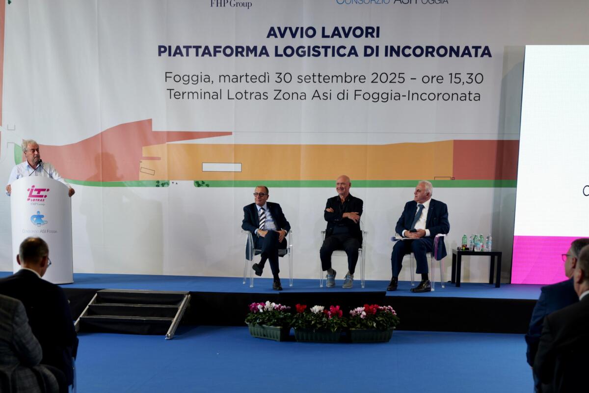 Via ai lavori per la Piattaforma Logistica Ferroviaria di Foggia Incoronata: «Un hub da 40 milioni di euro» – VIDEO