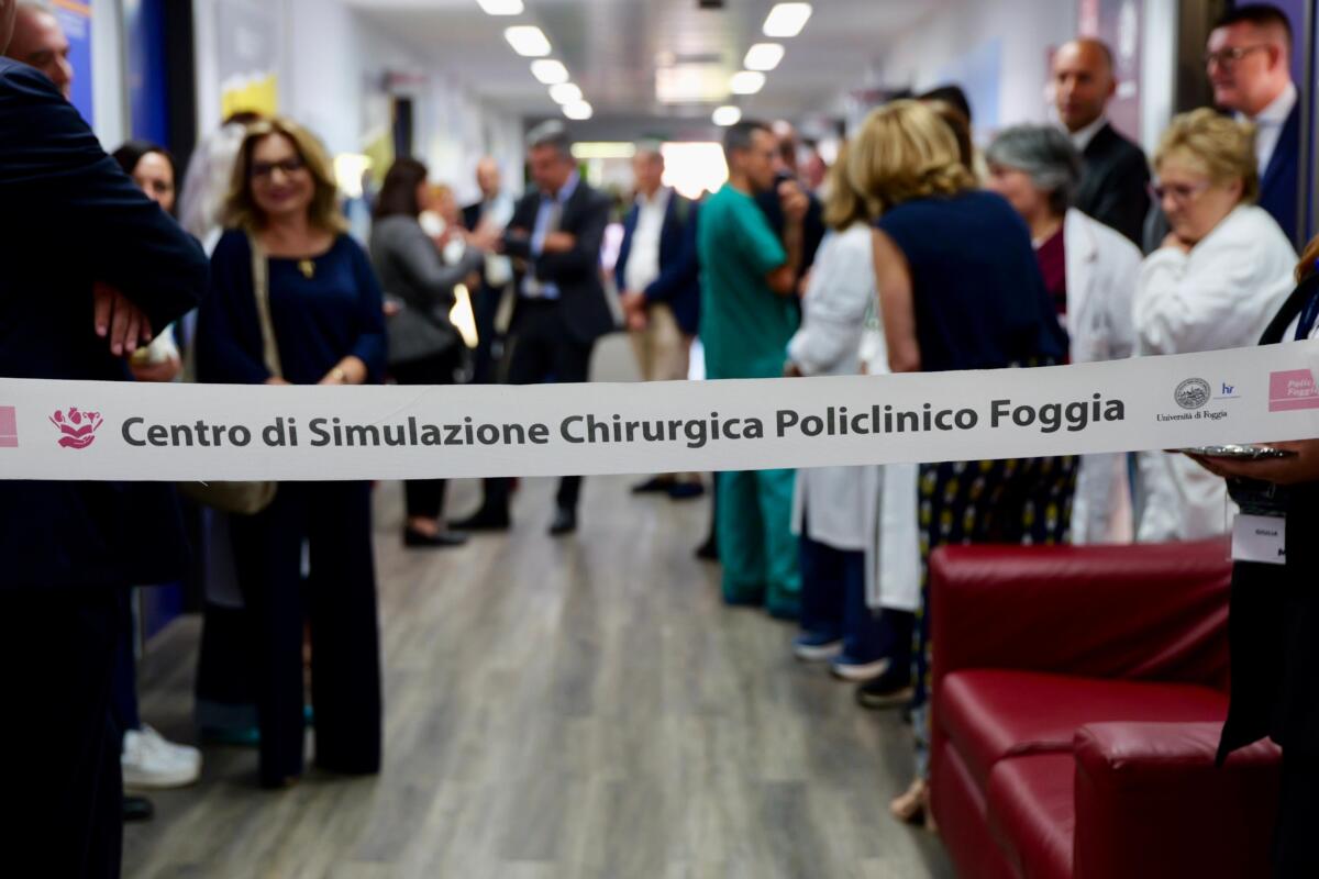 Foggia, al Policlinico inaugurati il Centro di Simulazione chirurgica e il nuovo reparto di Chirurgia generale – VIDEO