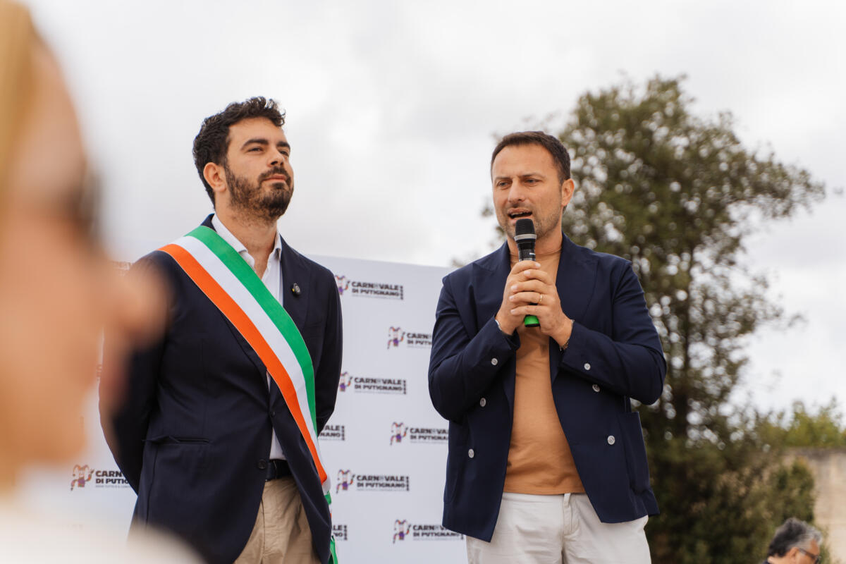 Putignano inaugura la Cittadella del Carnevale, il sindaco Vinella: «Giornata storica» – VIDEO