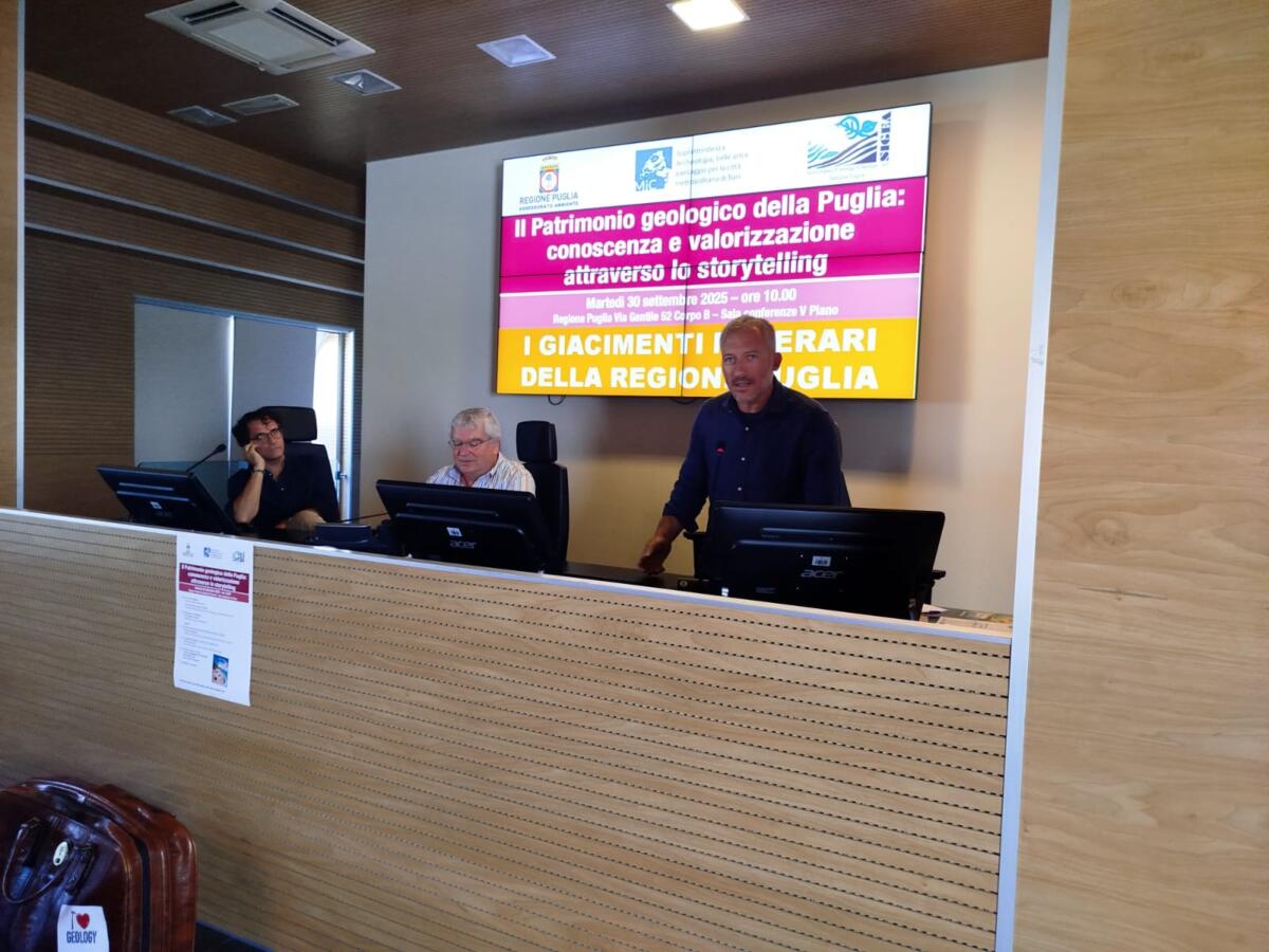 La Puglia celebra la Geodiversità: la Regione incontra gli studenti per sensibilizzare sul patrimonio naturale
