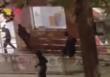 Boato nella notte a Santeramo in Colle, assalto al bancomat delle Poste: malviventi in fuga – VIDEO