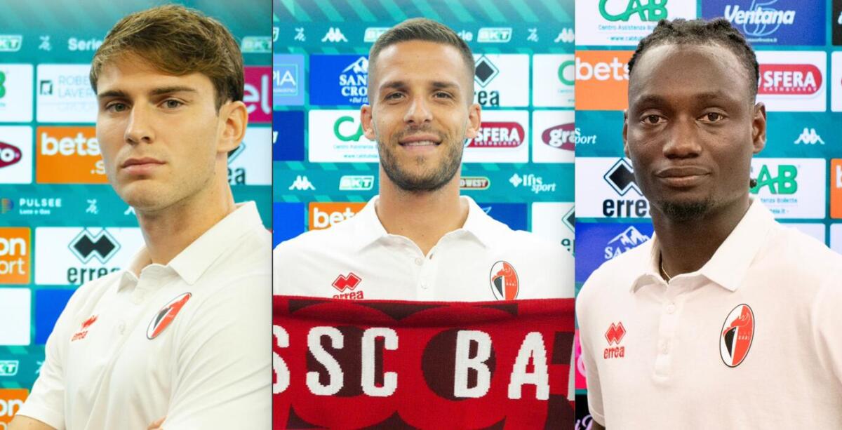 Gli ultimi colpi di calciomercato del Bari: entrano Burgio, Meroni e Darboe ed escono Faggi e Tripaldelli Gli ultimi colpi di calciomercato del Bari: entrano Burgio, Meroni e Darboe ed escono Faggi e Tripaldelli
