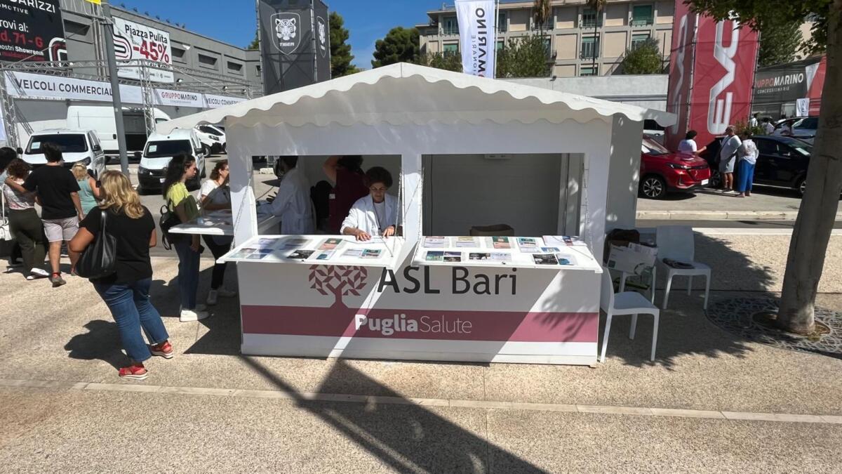 Asl Bari in Fiera del Levante: successo da oltre 2.600 accessi e più di 1 milione di visualizzazioni sui social – FOTO