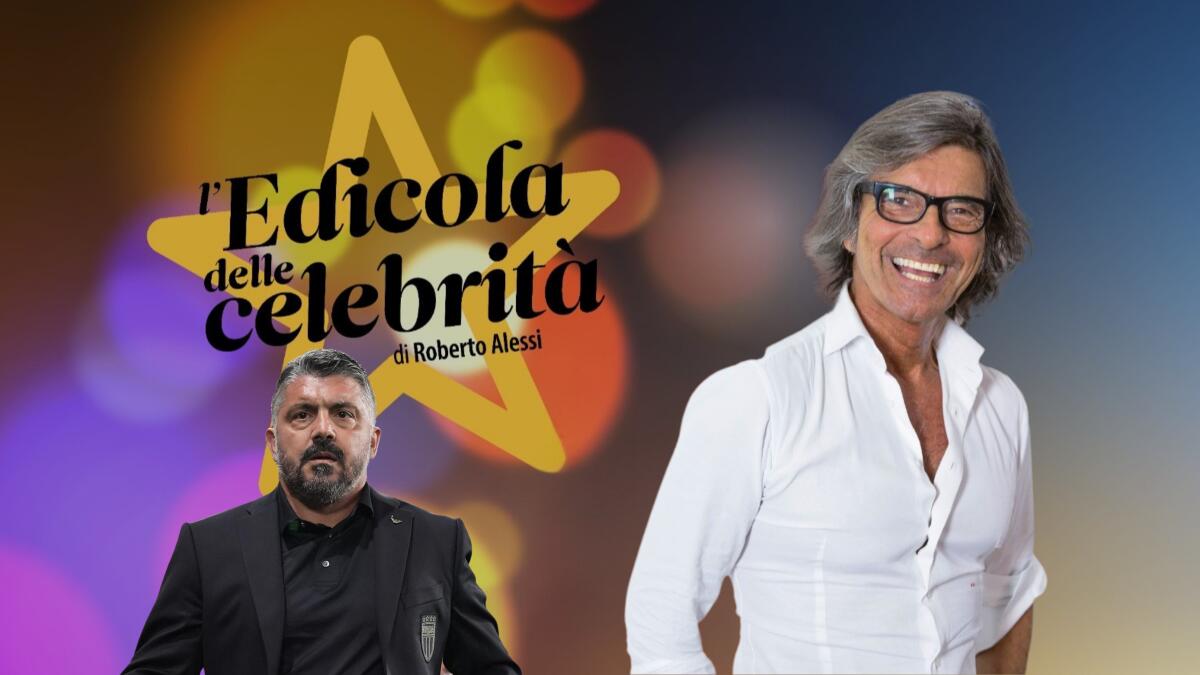 L’Edicola delle celebrità, Rino Gattuso: il marito perfetto che finge di essere un duro L’Edicola delle celebrità, Rino Gattuso: il marito perfetto che finge di essere un duro