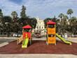 Bari, apre la nuova area giochi di piazza Umberto: entro fine settembre la seconda parte