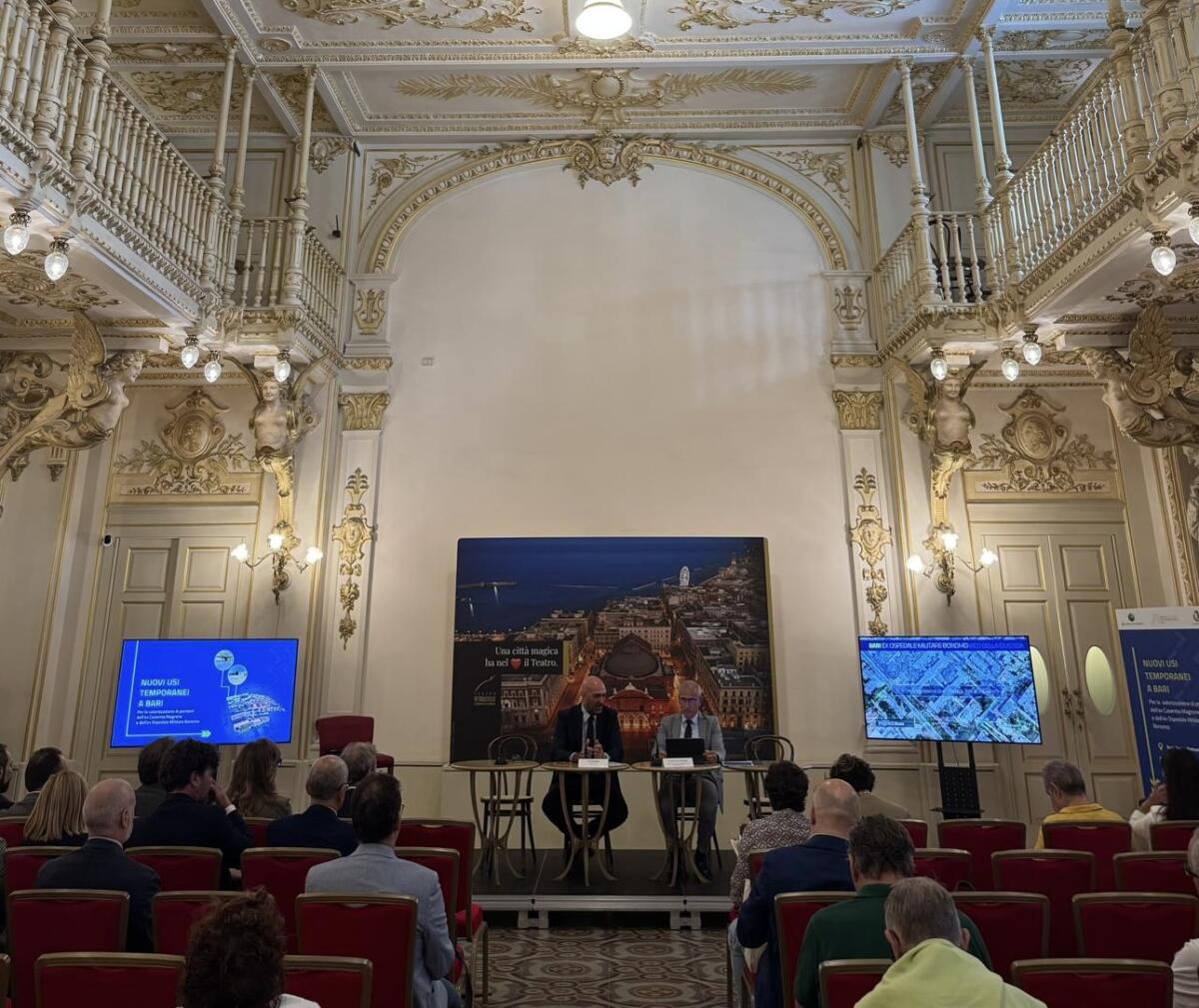 Bari, l’ex caserma Magrone e l’ospedale Bonomo aprono alla città: presentato il progetto