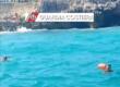 Tragedia sfiorata a Monopoli, non riescono a tornare a riva a causa del mare agitato: salvati 2 anziani