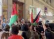 Bari, tensione davanti al consolato di Israele: scontri tra manifestanti pro Gaza e polizia – VIDEO