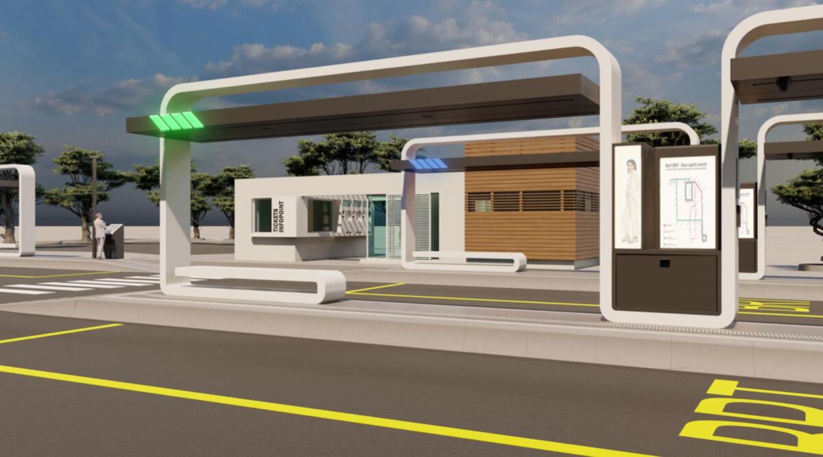Bari, via al cantiere della Linea Verde del Brt: si parte dal capolinea di via di Maratona Bari, via al cantiere della Linea Verde del Brt: si parte dal capolinea di via di Maratona
