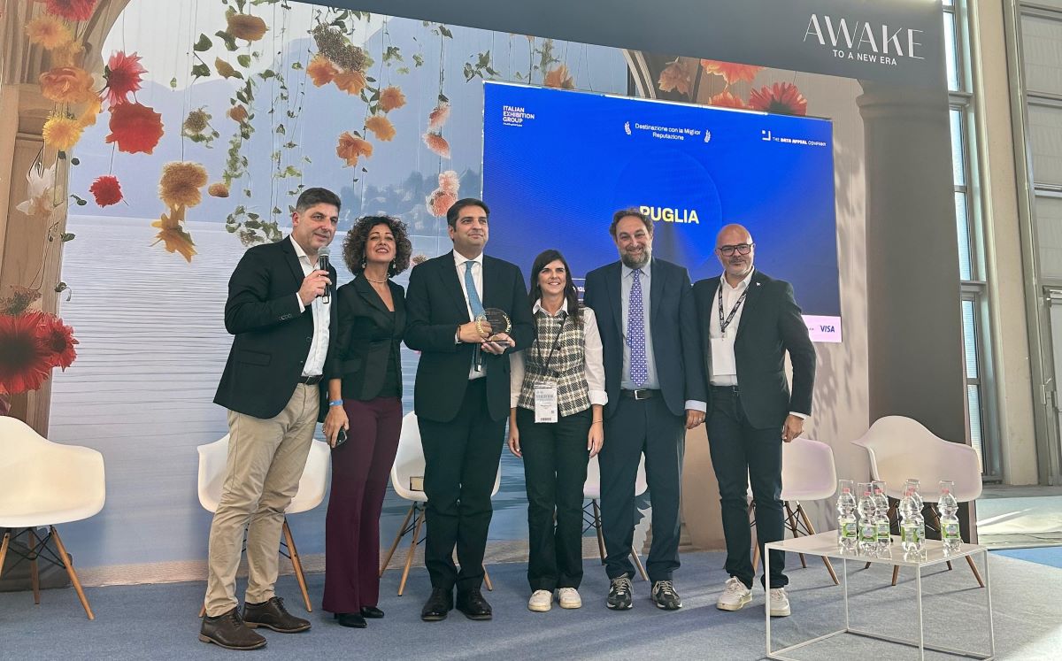 Alla Puglia il premio “Miglior reputazione” nel turismo per soddisfazione e popolarità Alla Puglia il premio “Miglior reputazione” nel turismo per soddisfazione e popolarità