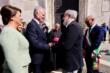 Bari, Emiliano e Leccese accolgono Gitanas Nauseda: il presidente della Lituania rende omaggio a San Nicola – FOTO