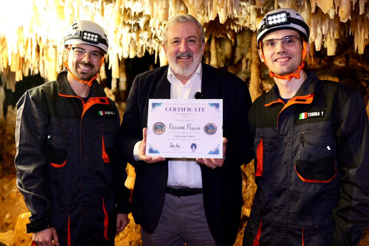 Galleria foto 'Grotte di Castellana, un successo le missioni Care-1 e 2: «Risultati che aprono nuove prospettive per la ricerca» – FOTO' - foto 1