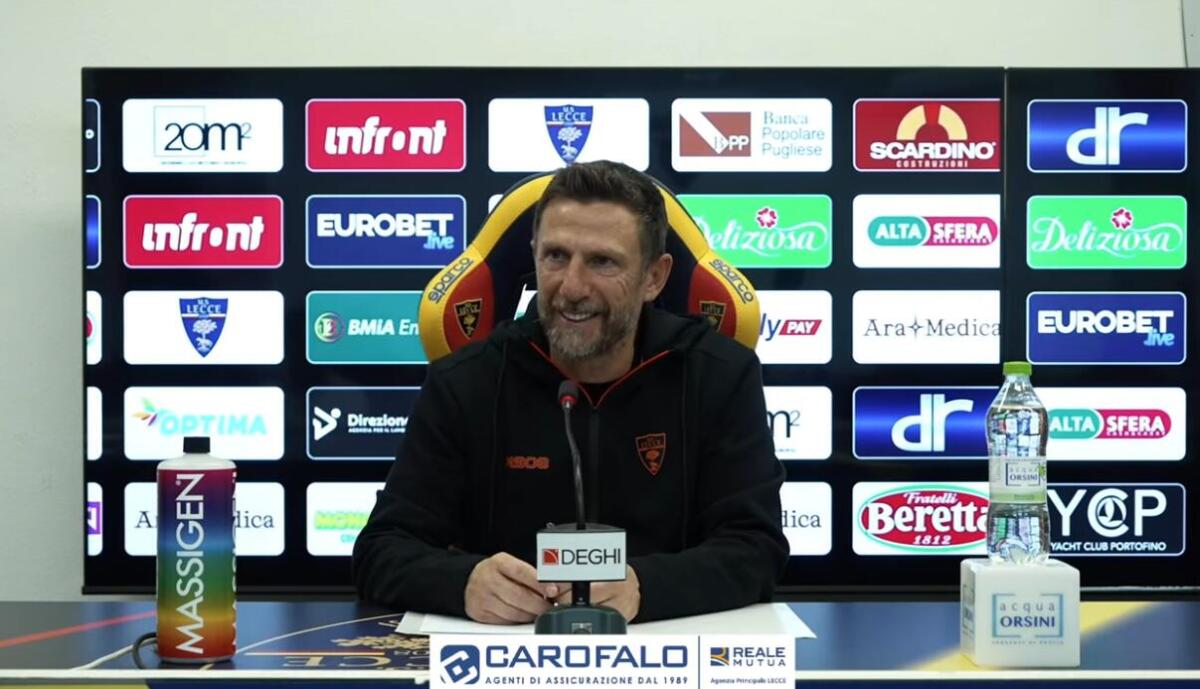 Galleria foto 'Verso Udinese-Lecce, Di Francesco punta alla continuità di risultati: «Servirà una gara di intelligenza ed equilibrio»' - foto 1
