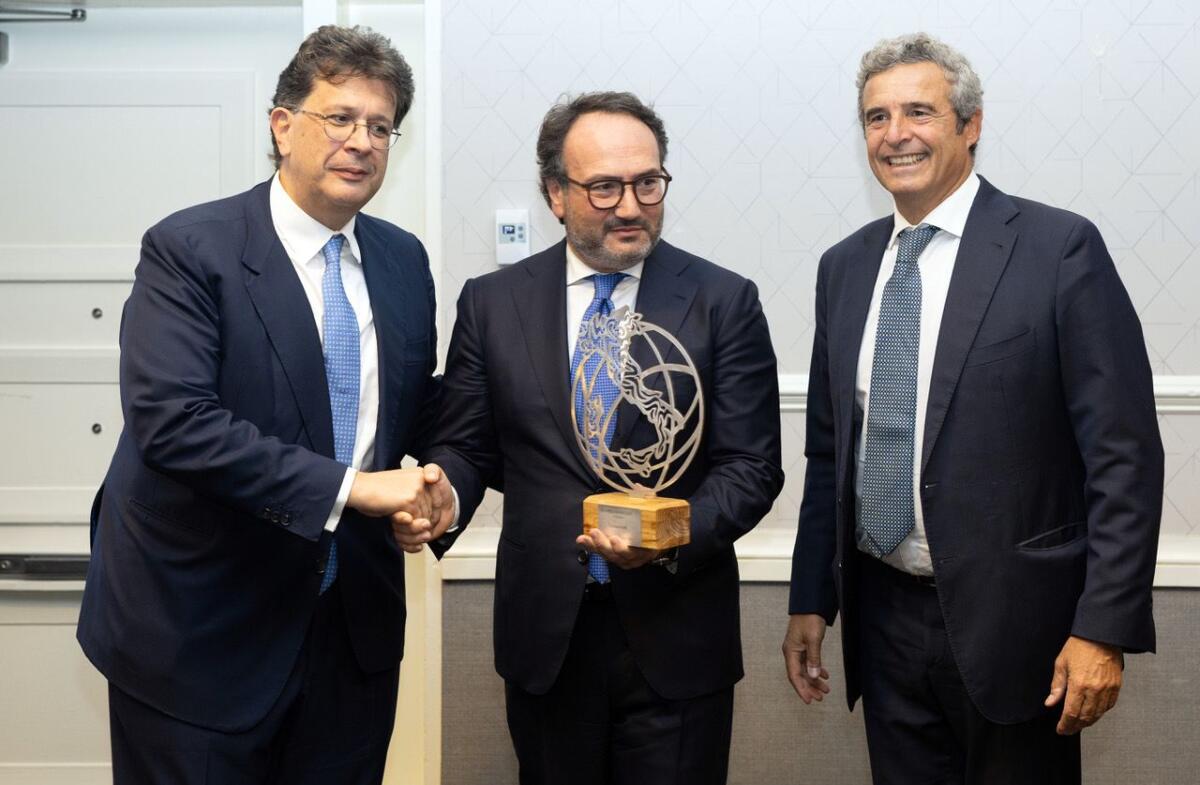 Galleria foto 'Gaetano Frulli premiato a Washington da Italpress per il rilancio internazionale della Fiera del Levante' - foto 1
