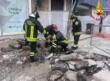 Paura a Lecce, fuga di gas per una tubazione danneggiata durante lavori stradali: Vigili del Fuoco in azione