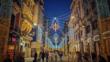 A Bari la magia delle luci di Natale ha già inizio: accese le luminarie a Led da via Sparano a Piazza Mercantile