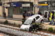 Bari, auto bloccata sui binari a Santo Spirito: traffico ferroviario in tilt, ritardi di oltre un’ora