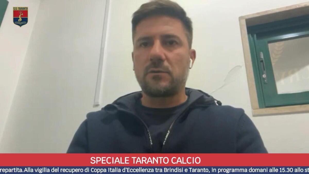 Coppa Italia: Brindisi-Taranto, conferenza stampa con mister Ciro Danucci Coppa Italia: Brindisi-Taranto, conferenza stampa con mister Ciro Danucci