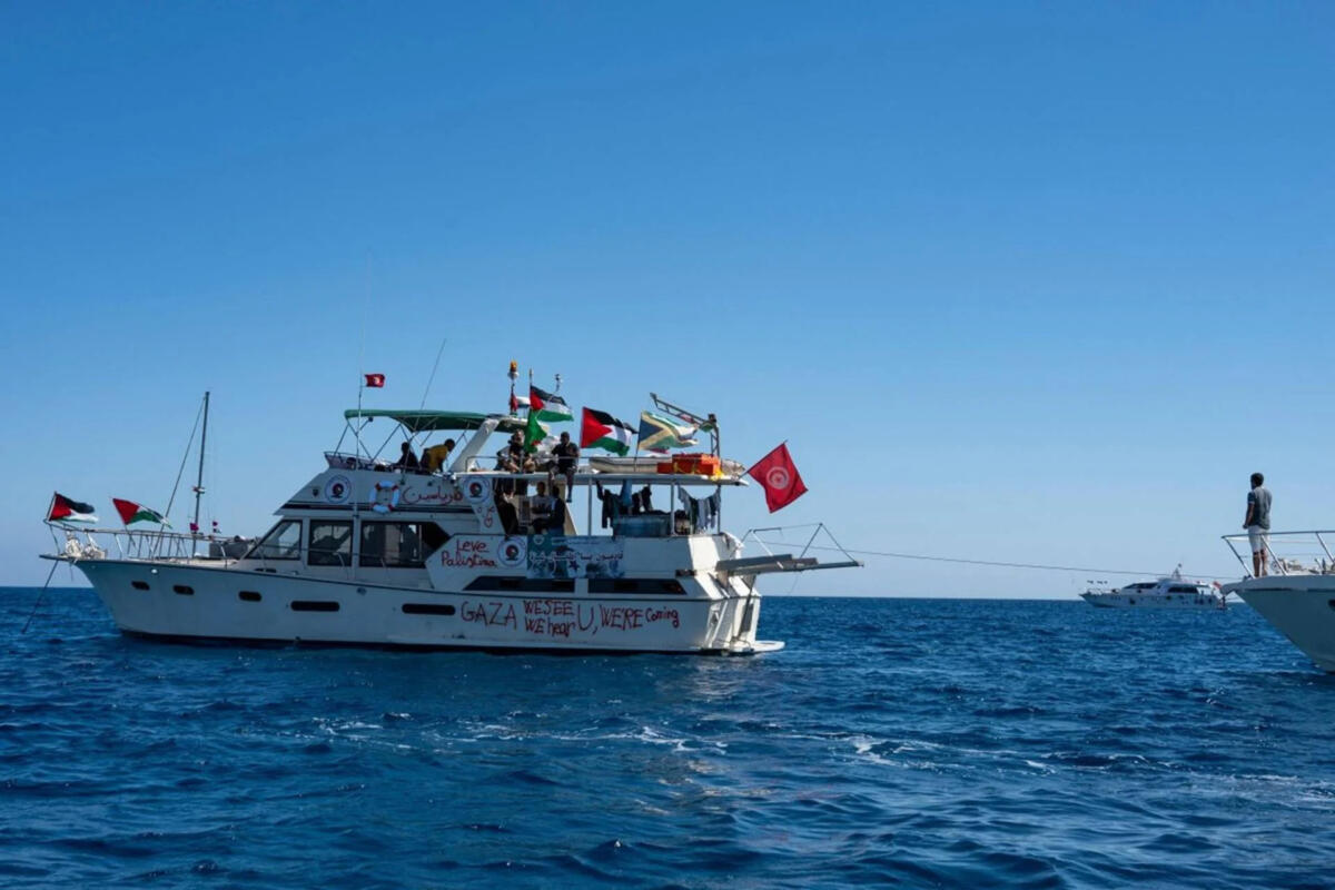Global Sumud Flottilla verso Gaza, domani la nave umanitaria salpa da Bari Global Sumud Flottilla verso Gaza, domani la nave umanitaria salpa da Bari